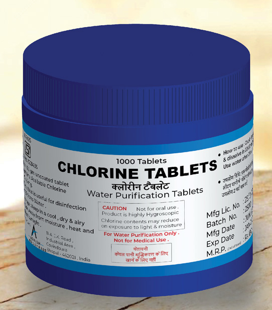 Chlorine Tablets - 0.5 gm